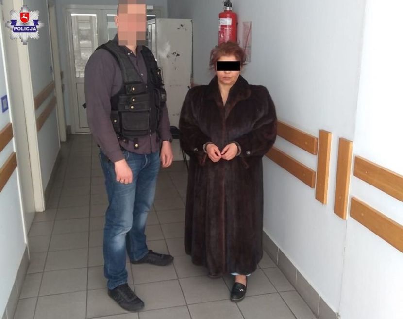 Policjanci zatrzymali 50-letnią mieszkankę Międzyrzeca Podlaskiego