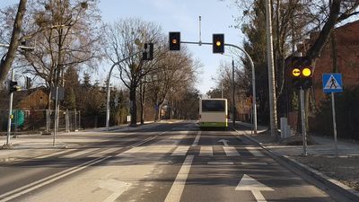 Nowe skrzyżowanie ułatwi wjazd na parking Galerii Chełmskiej 