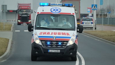 W piątek, około południa do lubelskiej kliniki został przewieziony kierowca ciężarówki, który wrócił z Włoch.