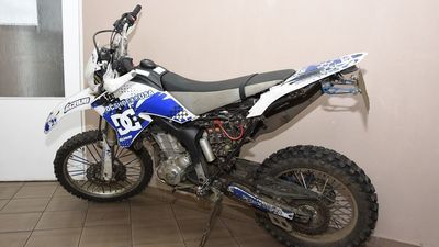 Wpadł na granicy z motocyklem. Będzie się musiał tłumaczyć