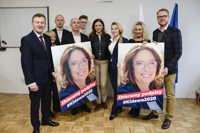 Start akcji zbierania podpisów zainicjowali lubelscy posłowie i działacze PO