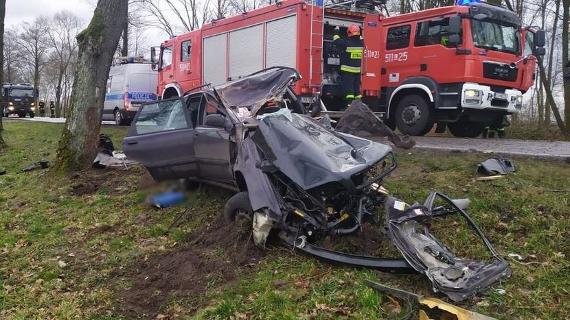 Do wypadku w Bojanówce doszło po godz.9. 