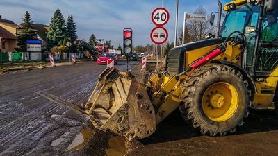 Przebudowa ulicy Warszawskiej w Białej Podlaskiej. Są utrudnienia w ruchu