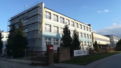 Trwa remont największej lubartowskiej podstawówki mieszczącej się przy ul. 1 Maja