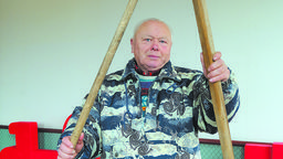 Kiedyś to się młóciło! Nietypowa rodzinna pamiątka pana Zbigniewa