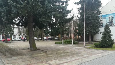 Tak plac im. Marszałka Józefa Piłsudskiego w Lubartowie wygląda obecnie