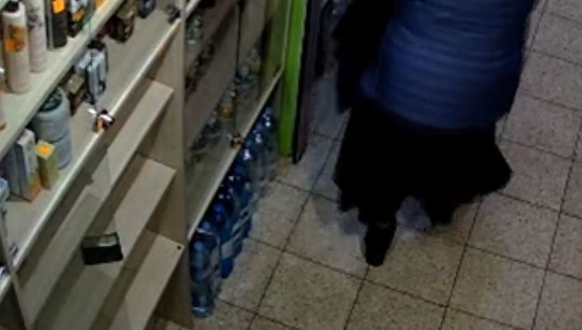 Kadr z nagrania udostępnionego przez policję