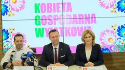 Do wzięcia udziału w konkursie zachęcali podczas konferencji prasowej: Ewa Szałachwiej, dyrektor Departamentu Rolnictwa i Rozwoju Obszarów Wiejskich, Michał Mulawa, wicemarszałek województwa lubelskiego i Piotr Huszcz, szef kuchni w jednym z lubelskich hoteli