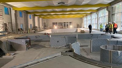 Budowa basenu zakończy się znacznie wcześniej, niż pierwotnie zakładano