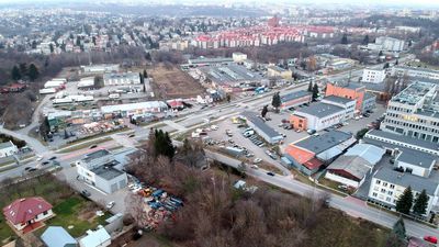 Tak mogą się zmienić okolice ul. Nałęczowskiej w Lublinie. Projekt zakłada budowę 25-metrowych bloków i biurowców