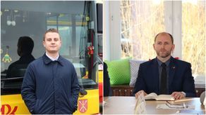 Na zdjęciu: Maksym Bratko (z lewej) i Michał Zimowski