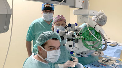 Pierwszy w Lubelskiem warstwowy przeszczep rogówki