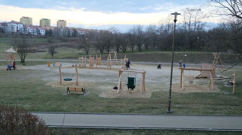 Nowy plac zabaw w Parku Jana Pawła II - jeden z projektów zrealizowanych w ramach Budżetu obywatelskiego