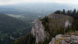 Widok na Zakopane ze szczytu Nosala