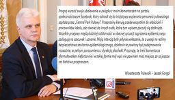 Wicestarosta przeprasza za swój komentarz i chwali gest puławskich restauratorów