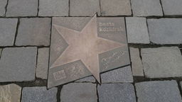 Gwiazda Beaty Kozidrak w Alei Gwiazd Polskiej Piosenki w Opolu