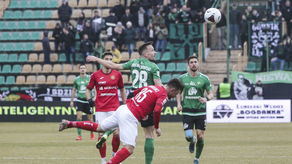 Górnik Łęczna w hicie rundy wiosennej mimo dobrej gry przegrał z Widzewem Łódź