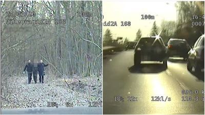 Policyjny pościg za pijanym 21-latkiem. Dopadli go w lesie