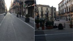 Palermo, 18 marca 2020 roku. Od wprowadzenia dekretu „Italia protetta”, który ma chronić przed rozprzestrzenianiem się wirusa, minęło już 9 dni.