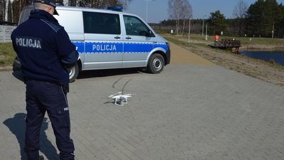 Policyjne drony sprawdzą, czy w weekend nie wyszliśmy z domów