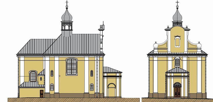 Tak będzie wyglądać nowa elewacja kościoła pw. św. Józefa przy ul. Włostowickiej