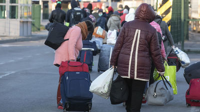 Ukraińcy wracają do domu. Przejście graniczne w Dorohusku wciąż działa