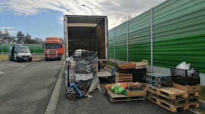 Lubelskie: Laweta z ładunkiem ważyła niemal dwa razy więcej, niż powinna. Kontrole WITD