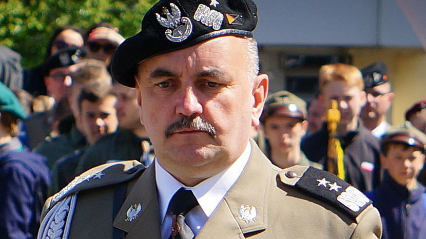 Na zdjęciu: gen. dyw. Jarosław Mika, dowódca 11. Lubuskiej Dywizji Kawalerii Pancernej