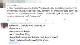 Koronawirus: Policja ostrzega przed krążącymi w sieci fałszywymi wiadomościami