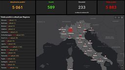 Aktualna liczba zachorowań na koronawirusa we Włoszech z podziałem na regiony