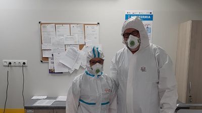 Prof. Jarosław Wójcik i lek. med. Maja Pęcherz