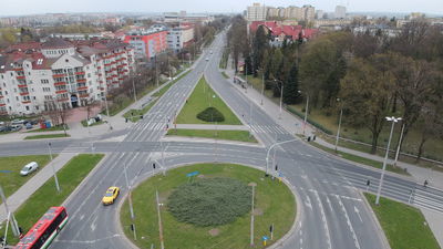 Najprawdopodobniej od strony ronda zaczną się rozbiórki krawężników
