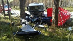 Lubelskie: Trzech mężczyzn zginęło w wypadku. Samochód zderzył się z cysterną