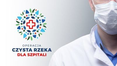 Czysta Rzeka ze zmianami. Mieli zbierać śmieci, a zbierają pieniądze na pomoc dla szpitali
