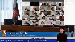 Lublin: Rada Miasta obraduje przez internet. To pierwsze takie posiedzenie w historii