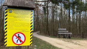 W Poleskim Parku Narodowym zamontowano znaki zakazujące wejścia