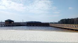 Łuków: Prace nad zalewem Zimna Woda 