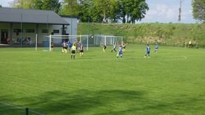 Murawa boiska na stadionie w Białopolu już spełnia wymagania IV ligi