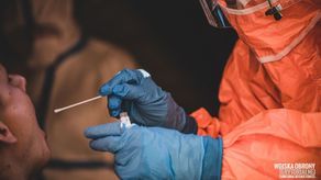 Lubelscy terytorialsi wspierają medyków i pobierają wymazy od pacjentów