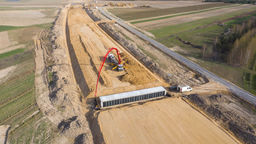 Fragment łączący Kraśnik i Janów Lubelski