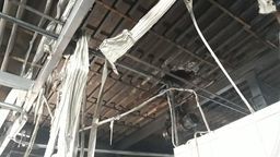 Spłonęła ubojnia w gminie Batorz. Wybuchł gaz