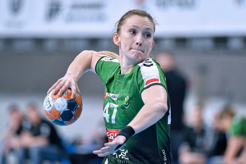 Karolina Kochaniak wystąpiła w 14 spotkaniach i zdobyła 50 bramek