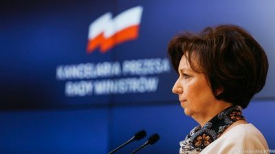 Na zdjęciu: Marlena Maląg, minister rodziny, pracy i polityki społecznej