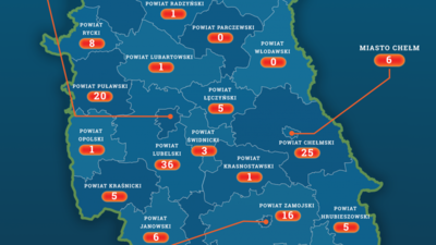 Aktualna sytuacja epidemiologiczna w woj. lubelskim. Dwie osoby ozdrowiały