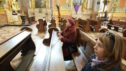 Niedziela Palmowa bez procesji. Transmisja mszy św. z lubelskiej archikatedry [wideo, zdjęcia]