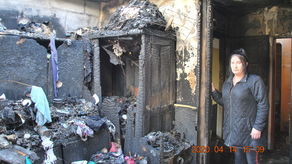 Dom nie nadaje się do zamieszkania. – To dla nas katastrofa. Jest tragicznie – płacze pani Anna