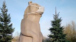 Chełm. Misie w czasie epidemii dostały maseczki