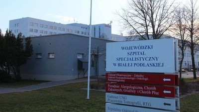 Personel jednego z oddziałów szpitala w Białej Podlaskiej na kwarantannie. Pacjent miał koronawirusa