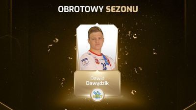 Zawodnik Azotów Puławy Dawid Dawydzik zdobył Gladiatora 2020 w kategorii obrotowy sezonu

