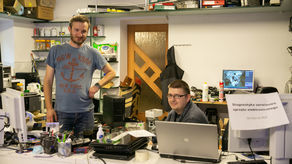 Na zdjęciu: Ireneusz Dybziński (z lewej) i Sławomir Godzisz